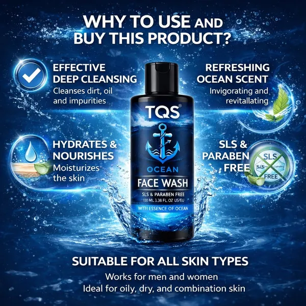 TQS_Ocean_Face_Wash_for_Men_|_Deep_Cleansing_&_Oil_Control_Face_Cleanser_with_Ocean_Essence_|_Removes_Dirt,_Sweat_&_Pollution_|_Refreshing,_SLS_&_Paraben_Free_|_100_ml