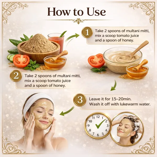 TQS_Organic_Multani_Mitti_Powder_&_Rose_Water_|_Natural_Skin_Care_Combo_for_Oily_&_Acne_Prone_Skin_|_Helps_Clean_Pores,_Control_Excess_Oil_&_Maintain_pH_Balance