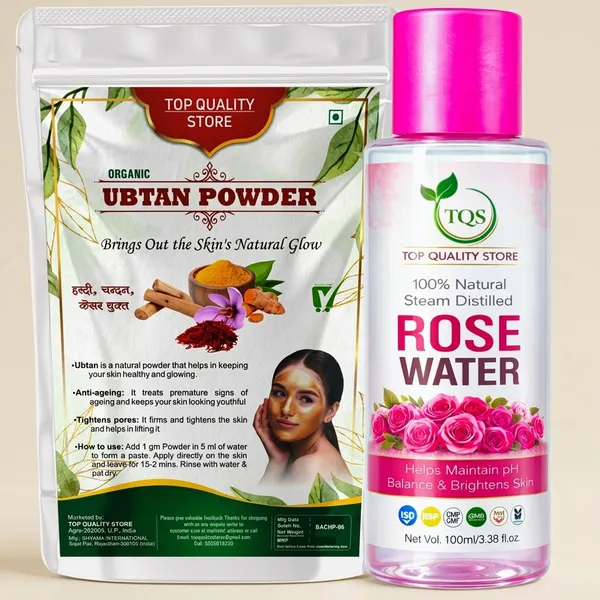 Top_Quality_Store_Organic_Ubtan_Powder_with_100%_Natural_Rose_Water_Combo_for_Face_Pack,_Skin_Care,_Cleansing,_Herbal_Beauty_Powder_&_Steam_Distilled_Rose_Water_for_Daily_Skin_Care_Routine_for_Men_and