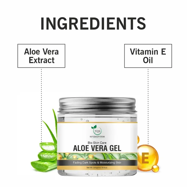 TQS_|_Multipurpose_Aloe_Vera_Gel_|_Organic_Cold_Pressed_Gel_for_Skin_&_Hair_|_Hydrating,_Anti-Ageing,_Soothing_&_Acne_Control_|_For_All_Skin_Types