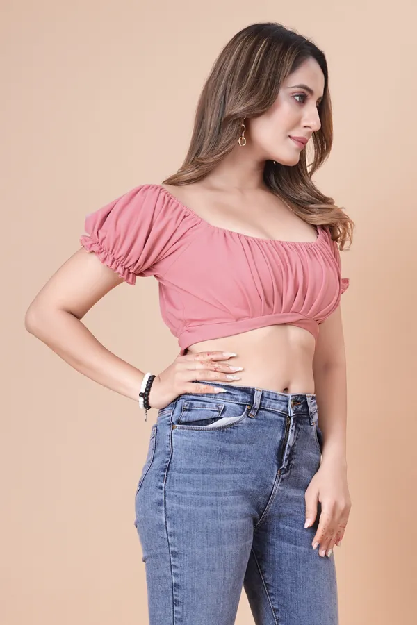 Pink_Off-Shoulder_Crop_Top_With_Ruffle_Sleeves_And_Tie-Back_Detail