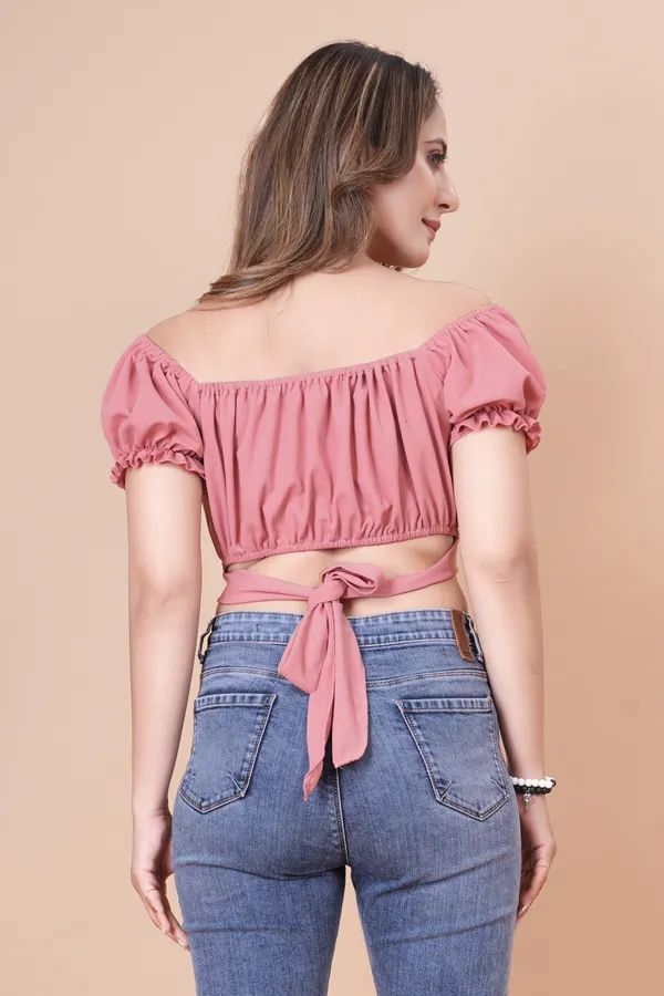 Pink_Off-Shoulder_Crop_Top_With_Ruffle_Sleeves_And_Tie-Back_Detail