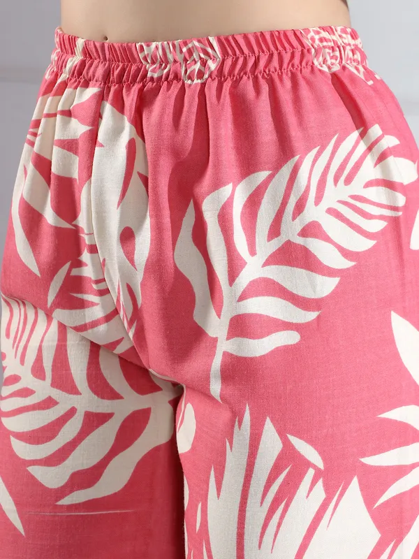 Pink_Tropical_Print_Co-Ord_Set_For_Women