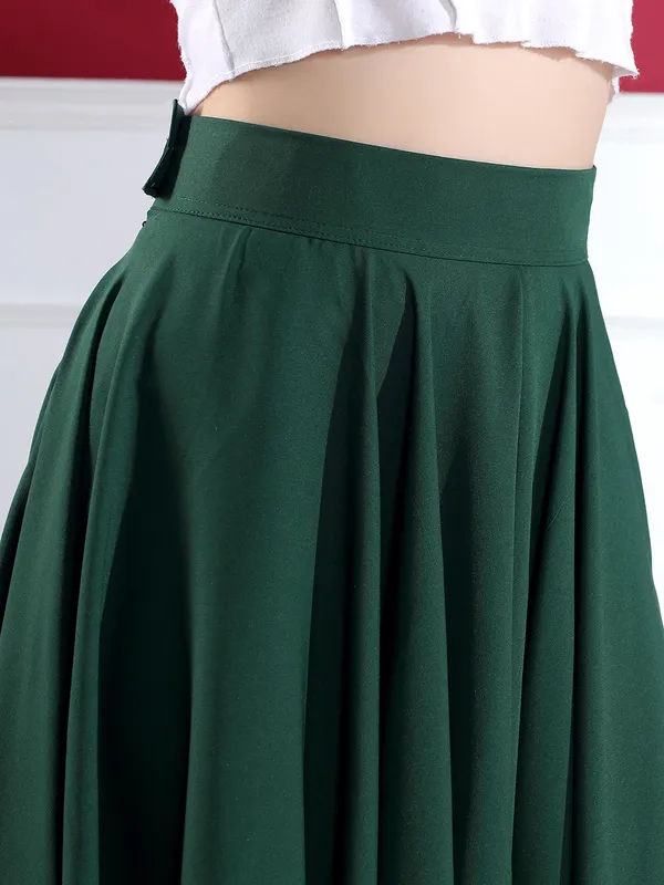 Women'S_Flowy_Pleated_Maxi_Skirt_-_Elegant_High-Waist_Long_Skirt