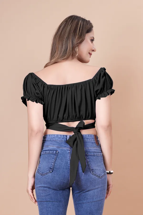 Black_Off-Shoulder_Crop_Top_With_Puff_Sleeves_And_Tie-Back_Detail