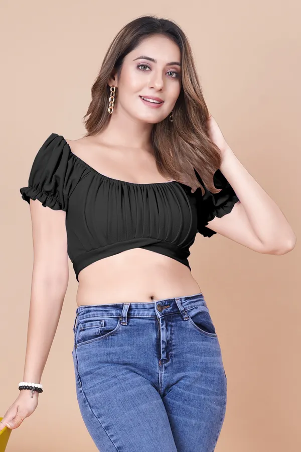 Black_Off-Shoulder_Crop_Top_With_Puff_Sleeves_And_Tie-Back_Detail