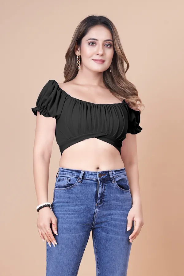Black_Off-Shoulder_Crop_Top_With_Puff_Sleeves_And_Tie-Back_Detail