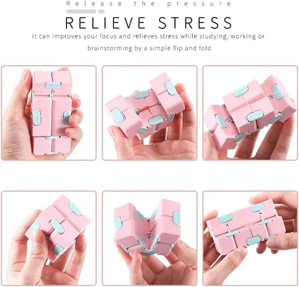 Blue_And_Pink_Flip_Turn_Spin_Mini_Infinity_Cube_Fidget_Stress_Relief_Desk_Toy_For_Kids_&_Adult