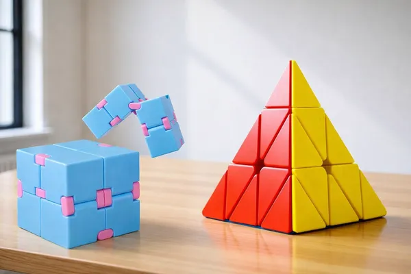 Multicolor_Super_Smooth_Stickerless_Triangle_Pyramid_Shape_And_Flip_Turn_Spin_Mini_Infinity_Cube