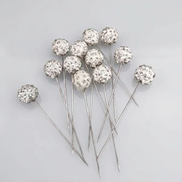 White_Stainless_Steel_Ball_Needle_Hijab_Pins