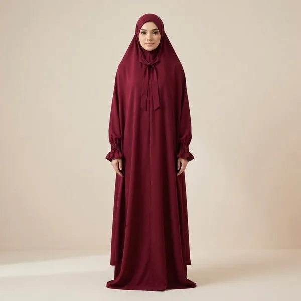 Cherry_Firdaus_Fabric_Adjustable_Jilbab_&_Skirt
