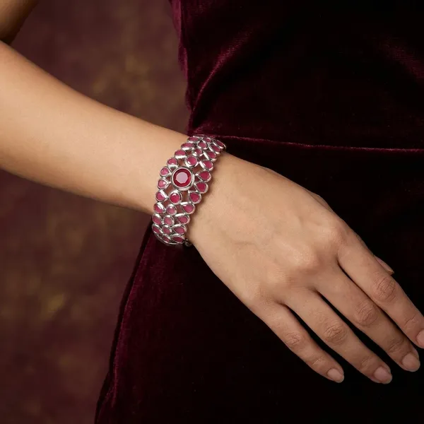 Ruby_Stainless_Steel_Classic_Bangle