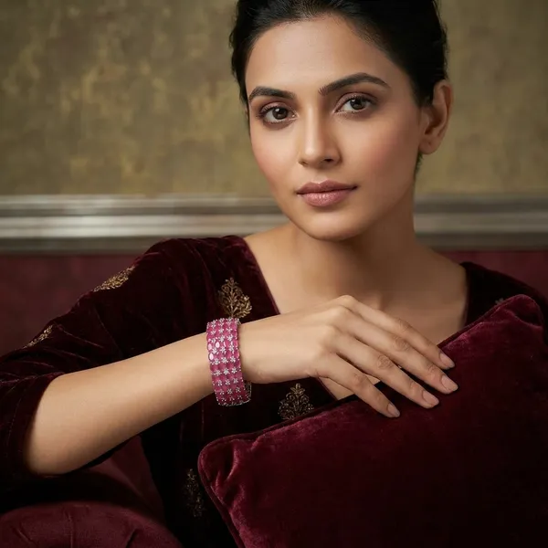 Ruby_Stainless_Steel_Royal_Bangle