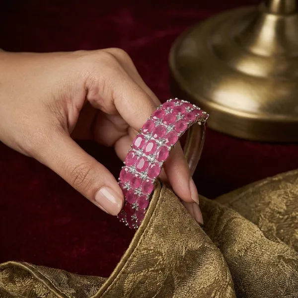 Ruby_Stainless_Steel_Royal_Bangle