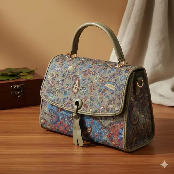 Antique_Azure_Tapestry_Bag_For_Women