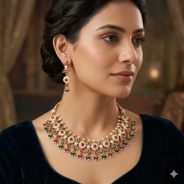 Imperial_Darbar_Floral_Necklace_For_Women