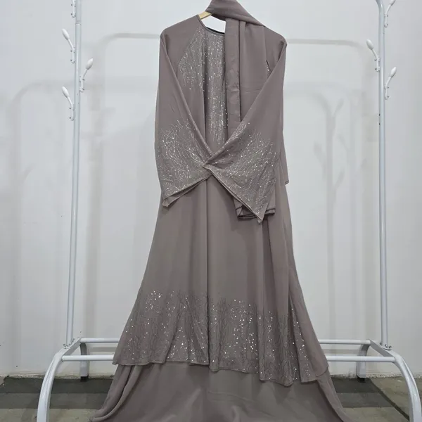 Mocha_Frost_Embroidered_Abaya_For_Women