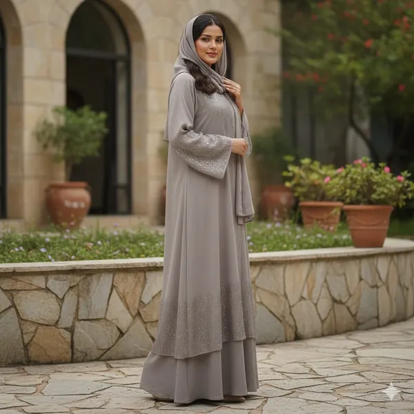 Mocha_Frost_Embroidered_Abaya_For_Women