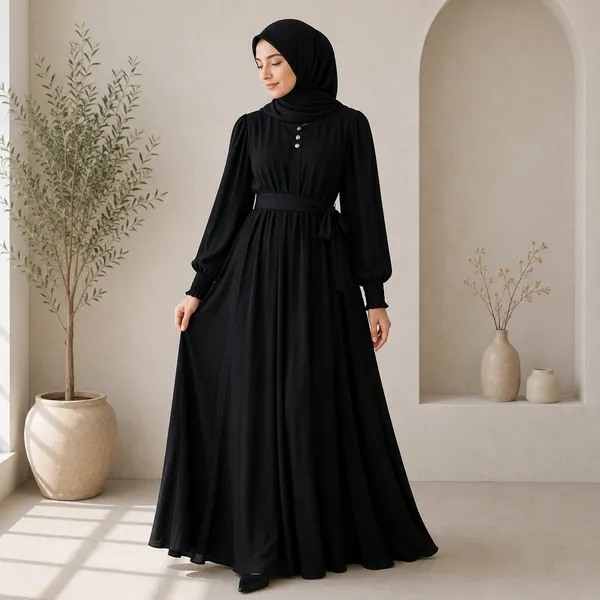Jet_Black_Noor_Al_Layl_Abaya_Burkha_For_Women