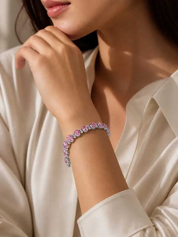 Pink_Aura_Line_Bracelet