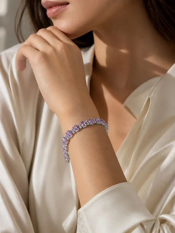 Pink_Aura_Line_Bracelet