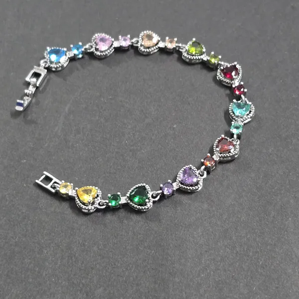 Spectrum_Heart_Bracelet:_Colorful_Multi-Stone_Statement_Piece