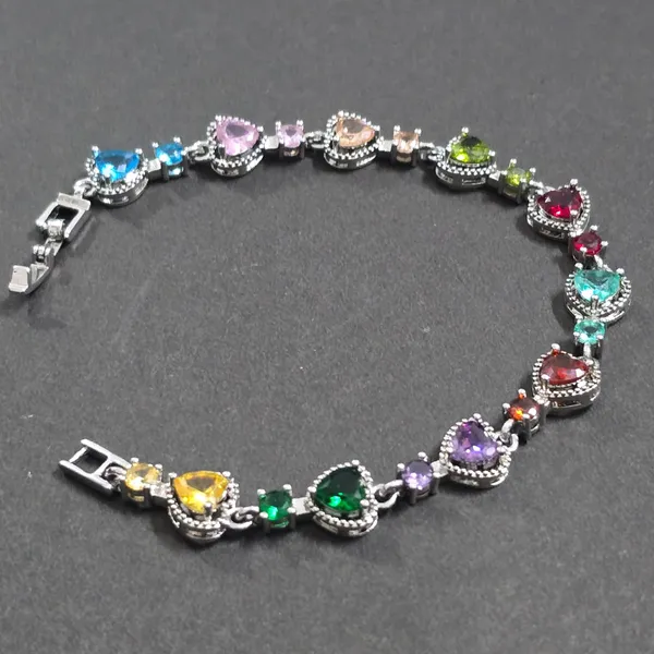 Spectrum_Heart_Bracelet:_Colorful_Multi-Stone_Statement_Piece