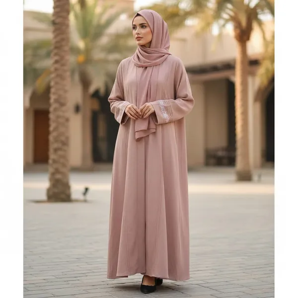Tea_Rose_Silhouette_Abaya_Burkha_For_Women