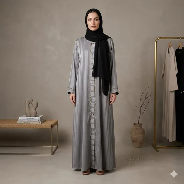 The_Chrome_Stripe_Abaya_For_Women