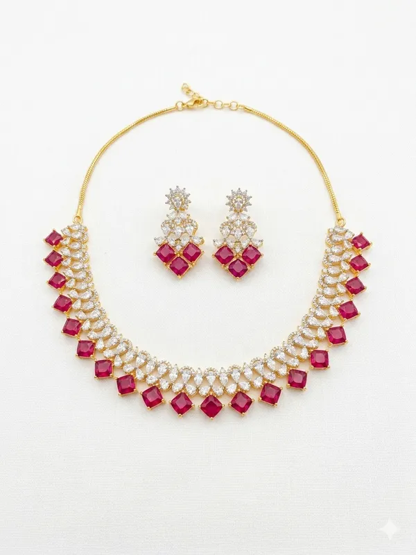The_Empress_Ruby_Lattice_Choker_For_Women