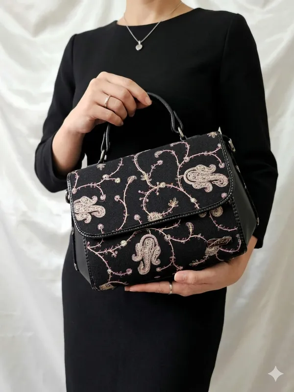The_Royal_Paisley_Satchel_Hand_Bag_For_Women