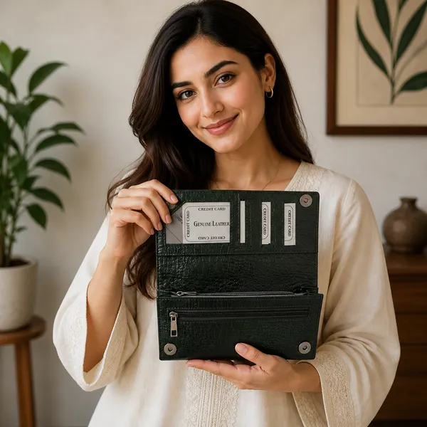 Velora_Luxe_Multi-Zip_Clutch_Wallet