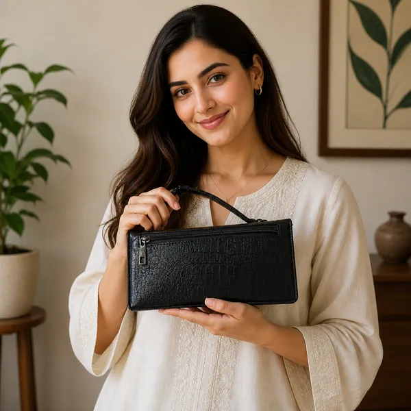 Velora_Luxe_Multi-Zip_Clutch_Wallet