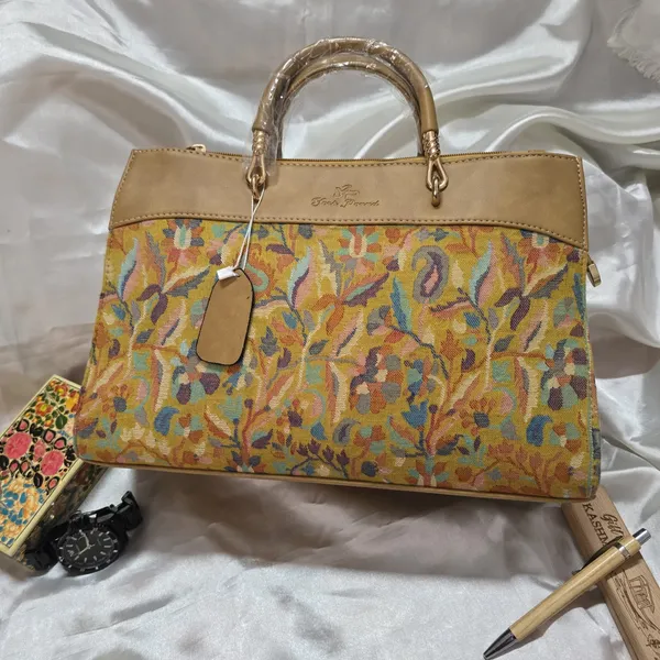 Mustard_Imported_Leather_Sling_Bag_For_Women