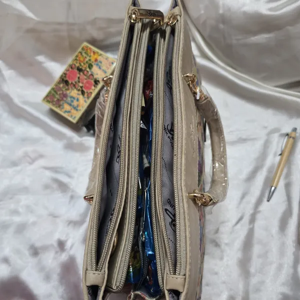Beige_Imported_Leather_Sling_Bag_For_Women