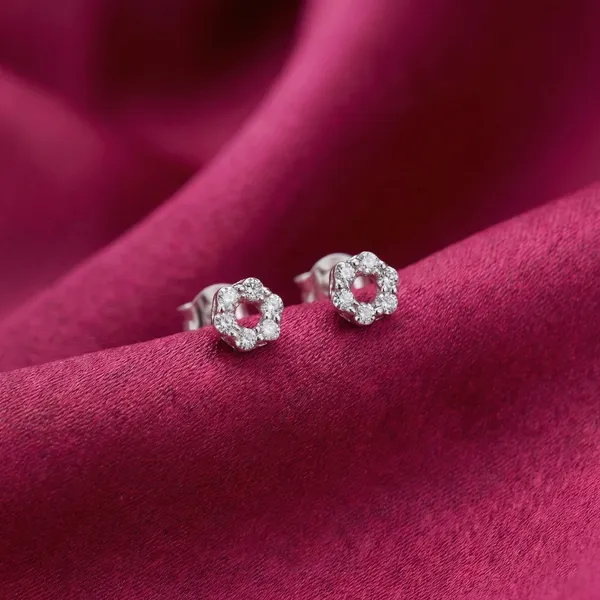 Princess_Silver_Earrings_Small__For_Women