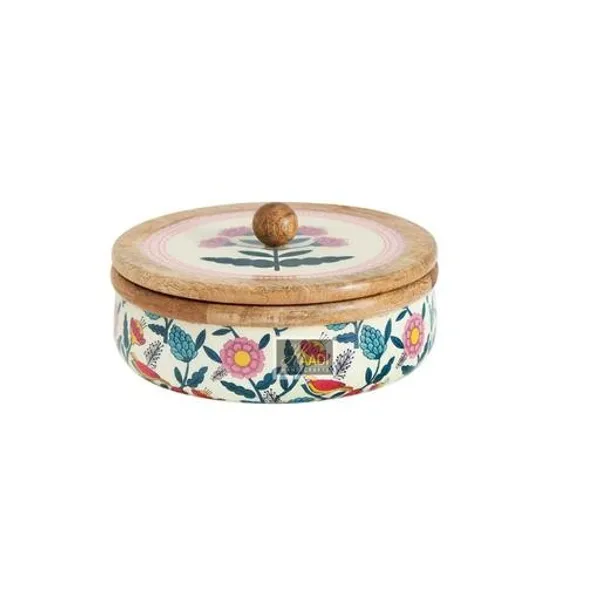 Multicolour_Wooden_Chapati_Box_For_Home_And_Kitchen