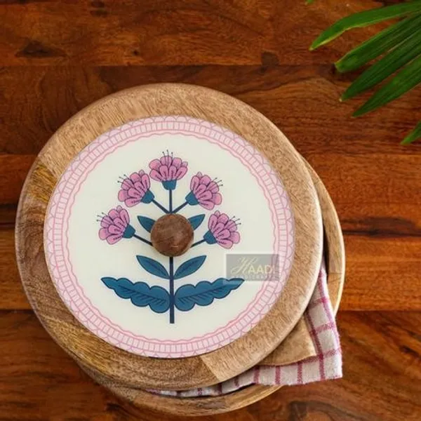 Multicolour_Wooden_Chapati_Box_For_Home_And_Kitchen