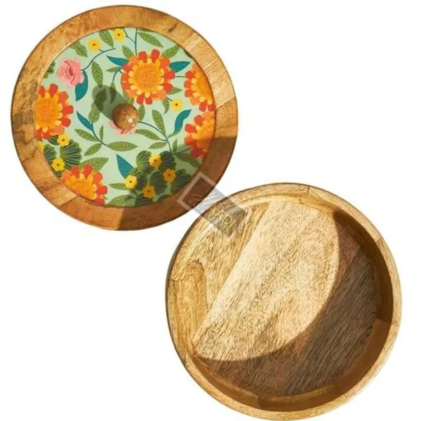 Multicolour_Wooden_Chapati_Box_For_Home_And_Kitchen