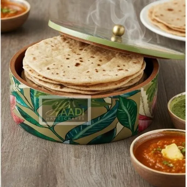 Multicolour_Wooden_Chapati_Box_For_Home_And_Kitchen