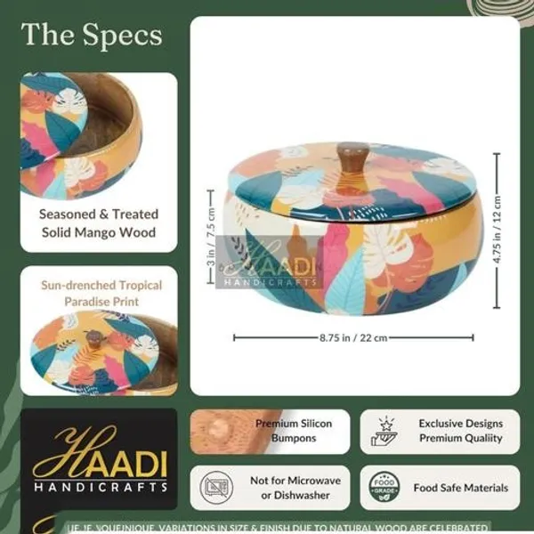 Multicolour_Wooden_Chapati_Box_For_Home_And_Kitchen