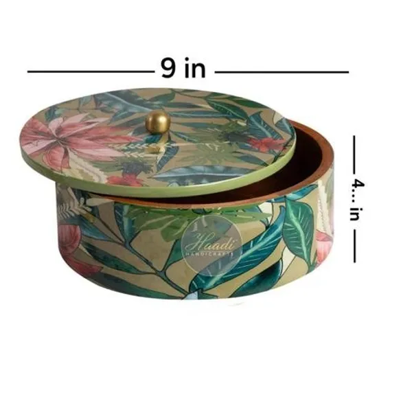 Multicolour_Wooden_Chapati_Box_For_Home_And_Kitchen