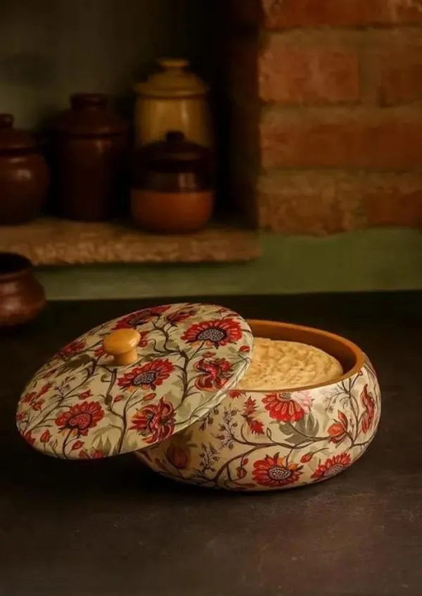 Multicolour_Wooden_Chapati_Box_For_Home_And_Kitchen
