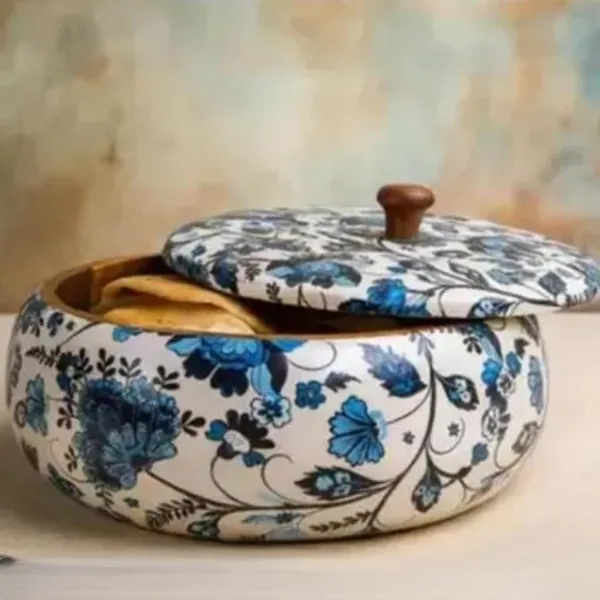 Multicolour_Wooden_Chapati_Box_For_Home_And_Kitchen