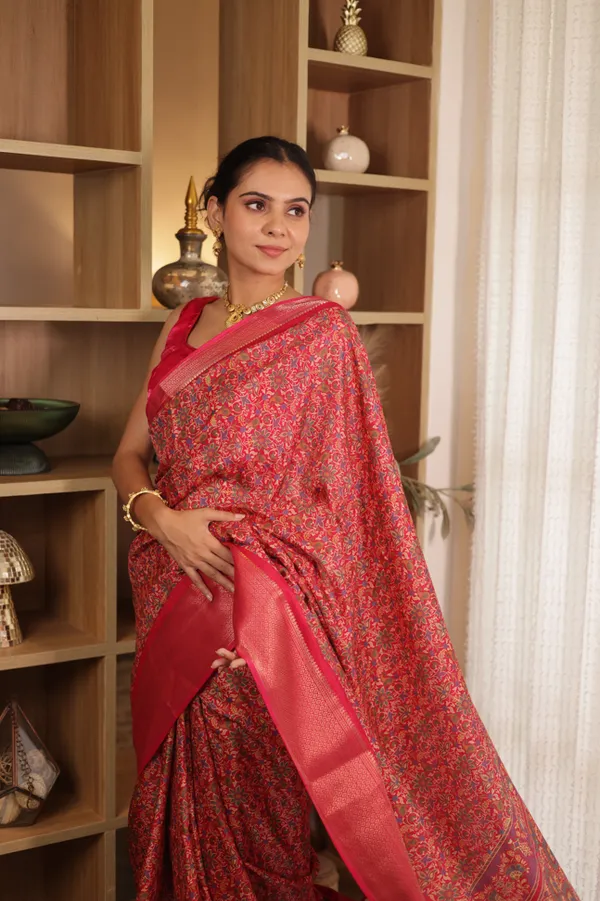 Red_Dola_Art_Silk_Saree
