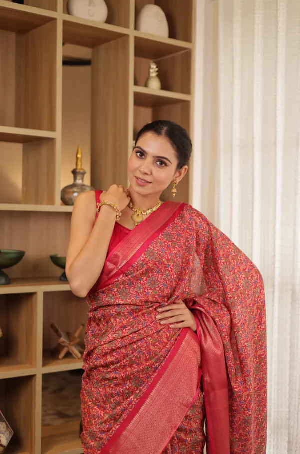 Red_Dola_Art_Silk_Saree