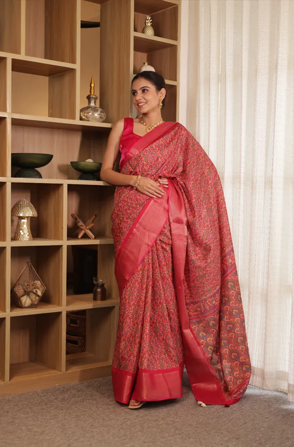 Red_Dola_Art_Silk_Saree