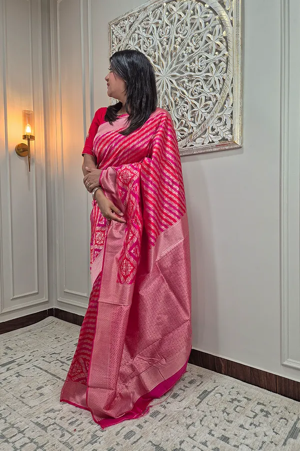 Pink_Soft_Art_Silk_Saree