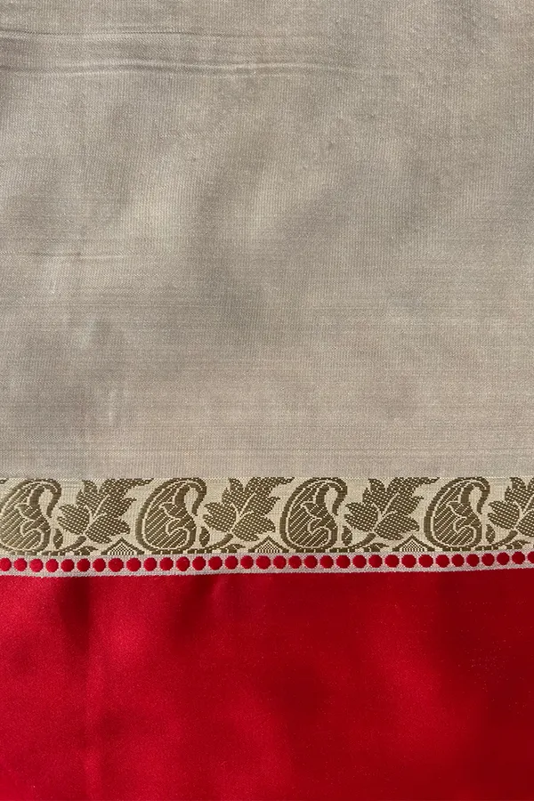 Red_And_White_Kanjivaram_Art_Silk_Saree