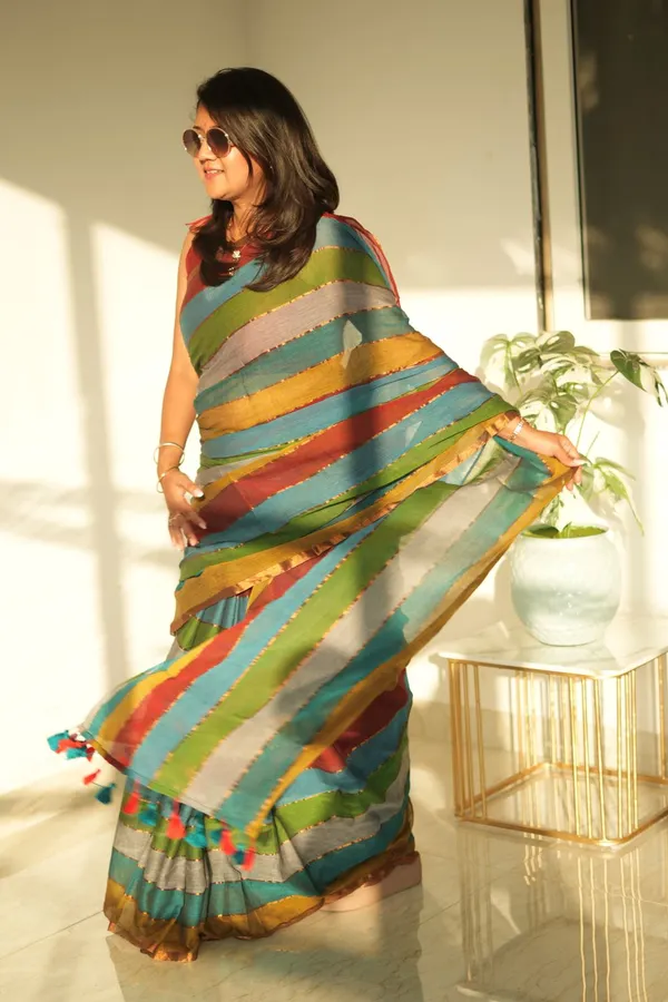 Multicolor_Mul_Cotton_Saree